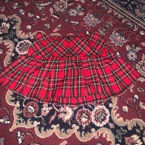 Plaid skirt